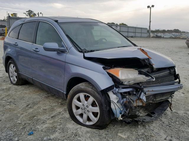 JHLRE48787C052408 - 2007 HONDA CR-V EXL BLUE photo 1