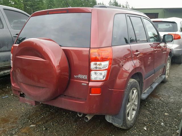 JS3TD947264105073 - 2006 SUZUKI GRAND VITA RED photo 4