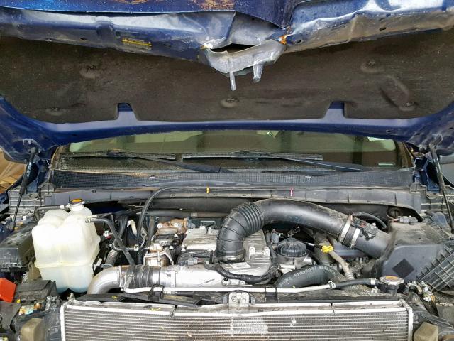 1N6BA1F20HN514754 - 2017 NISSAN TITAN XD S BLUE photo 7