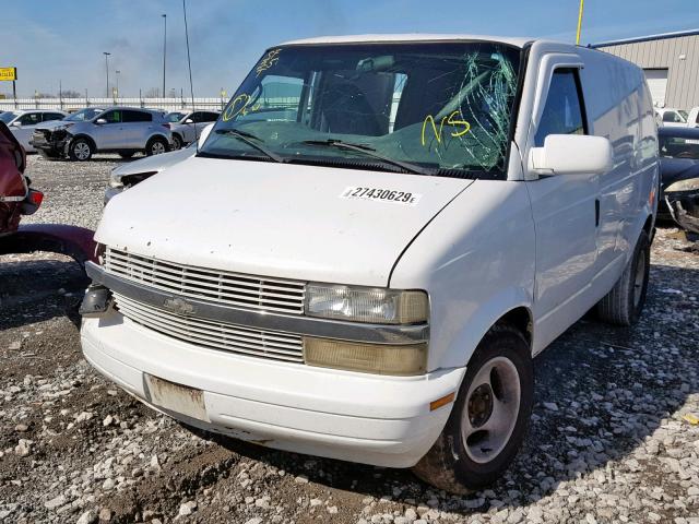 1GCDM19W7WB118286 - 1998 CHEVROLET ASTRO WHITE photo 2