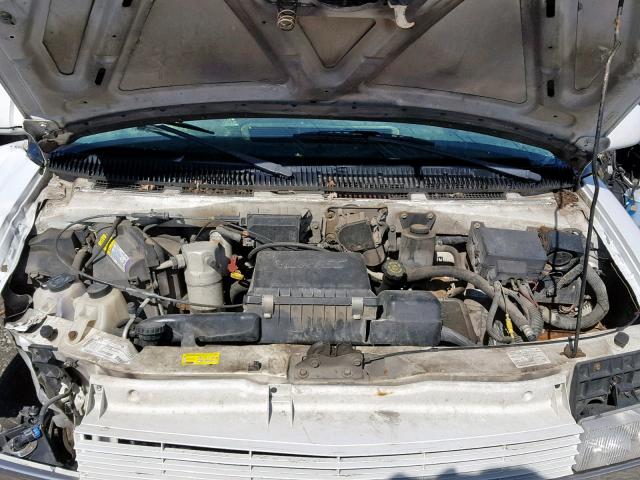 1GCDM19W7WB118286 - 1998 CHEVROLET ASTRO WHITE photo 7