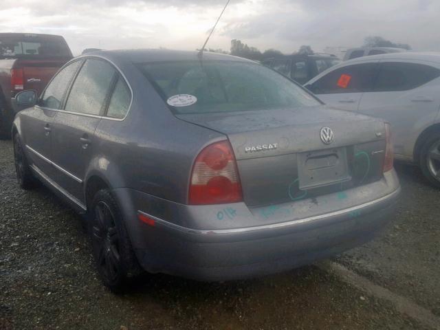 WVWTU63B65E002671 - 2005 VOLKSWAGEN PASSAT GLX 灰色 照片 3