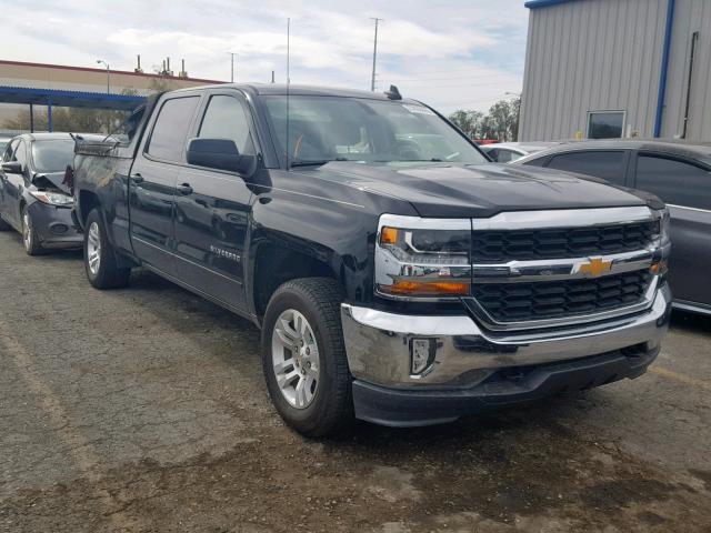 1GCUKREC8JF136412 - 2018 CHEVROLET SILVERADO BLACK photo 1