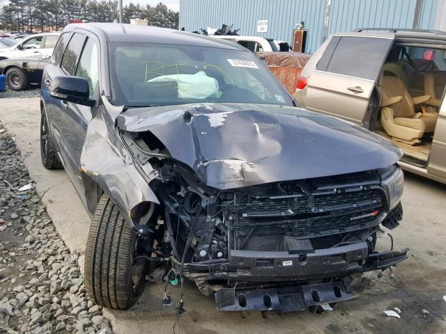 1C4RDJDG7JC497380 - 2018 DODGE DURANGO GT BLACK photo 1