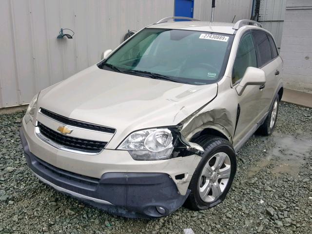 3GNAL2EK9DS637198 - 2013 CHEVROLET CAPTIVA LS 米色 照片 2
