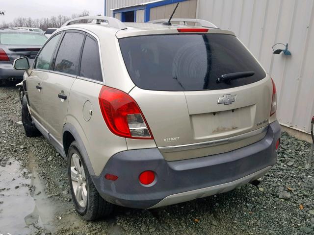 3GNAL2EK9DS637198 - 2013 CHEVROLET CAPTIVA LS 米色 照片 3