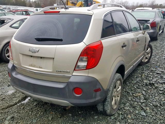 3GNAL2EK9DS637198 - 2013 CHEVROLET CAPTIVA LS 米色 照片 4