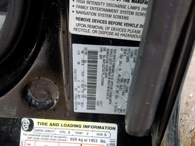 5LMFU27577LJ10394 - 2007 LINCOLN NAVIGATOR Qara foto 10