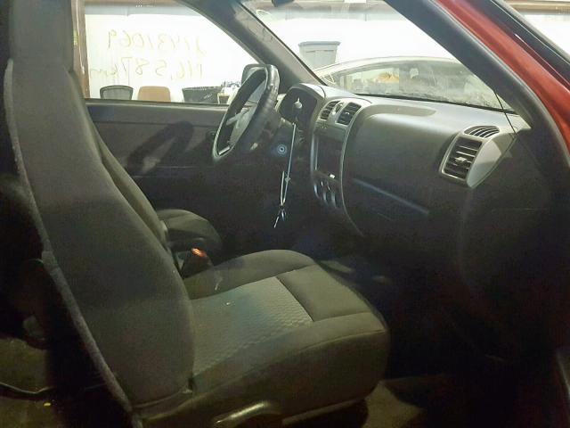 1GCDT39E488223664 - 2008 CHEVROLET COLORADO L RED photo 5