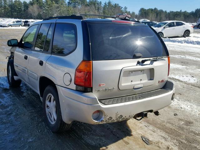 1GKDT13S852121712 - 2005 GMC ENVOY SILVER photo 3