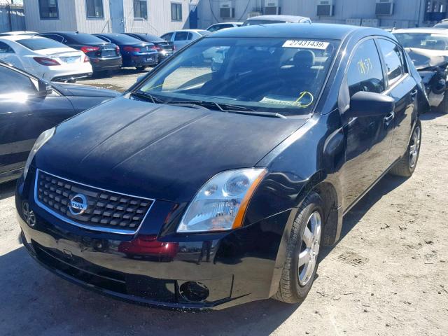 3N1AB61E67L634831 - 2007 NISSAN SENTRA 2.0 BLACK photo 2