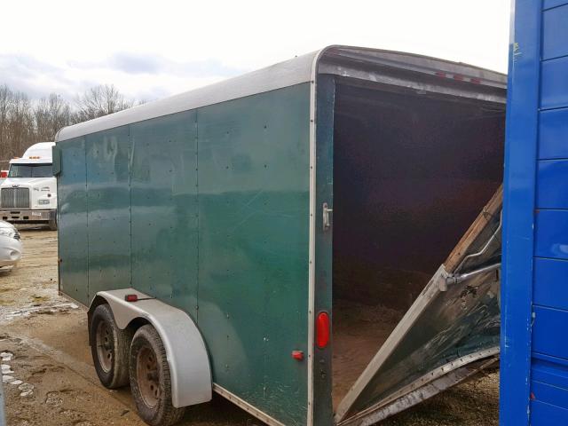 1W4200G2748005180 - 2004 WELLS CARGO TRAILER GREEN photo 4