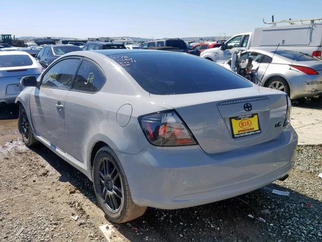 JTKDE177360105483 - 2006 TOYOTA SCION TC 灰色 照片 3