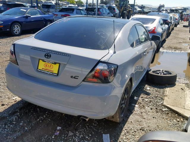 JTKDE177360105483 - 2006 TOYOTA SCION TC 灰色 照片 4
