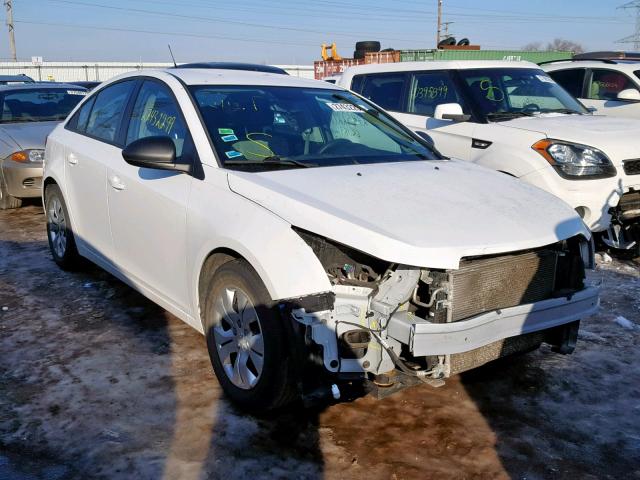 1G1PA5SH3E7348880 - 2014 CHEVROLET CRUZE LS WHITE photo 1