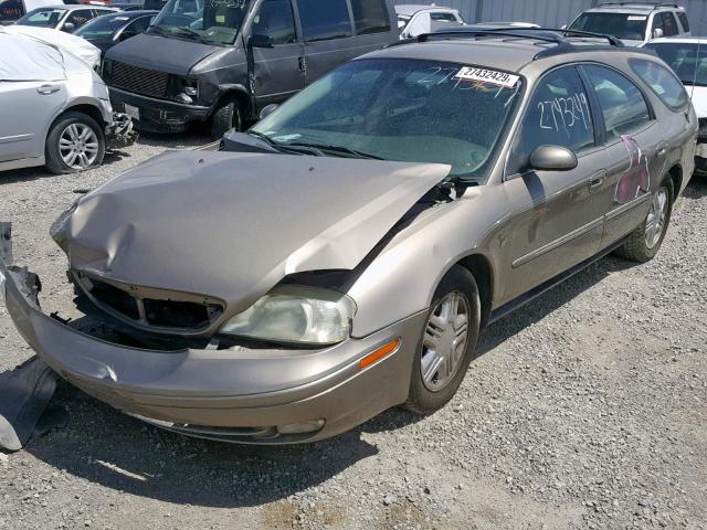 1MEFM59S82G608633 - 2002 MERCURY SABLE LS P BROWN photo 2