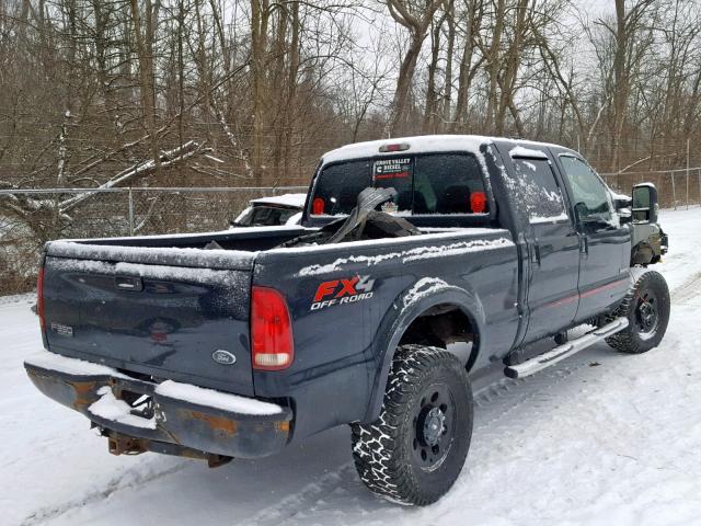 1FTWW31PX7EA15866 - 2007 FORD F350 SRW S BLACK photo 4