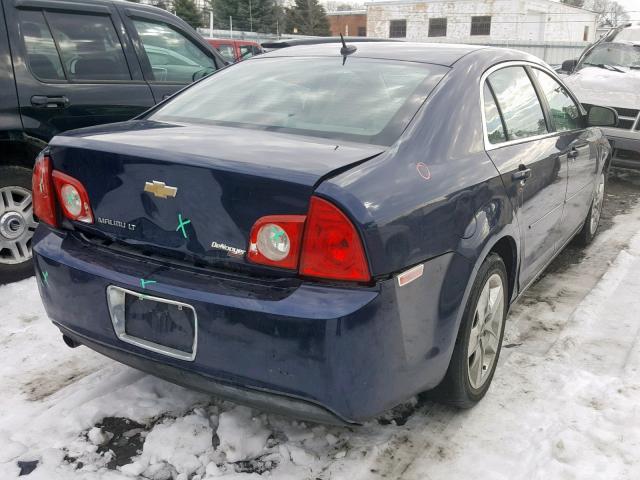 1G1ZC5EB5A4106534 - 2010 CHEVROLET MALIBU 1LT ლურჯი ფოტო 4