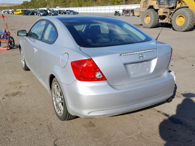 JTKDE177360064515 - 2006 TOYOTA SCION TC ვერცხლისფერი ფოტო 3