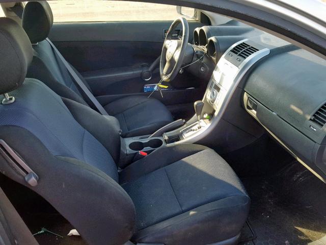 JTKDE177360064515 - 2006 TOYOTA SCION TC ვერცხლისფერი ფოტო 5
