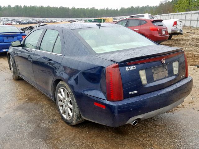 1G6DC67A360143174 - 2006 CADILLAC STS BLUE photo 9