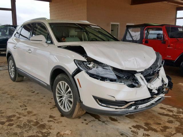 2LMTJ6KP8GBL33109 - 2016 LINCOLN MKX SELECT WHITE photo 1