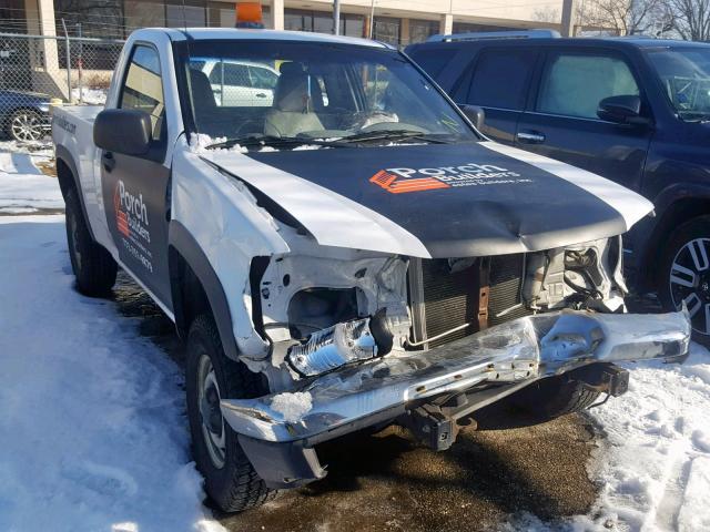 1GCDT14E488206987 - 2008 CHEVROLET COLORADO WHITE photo 1