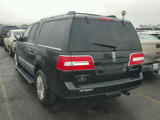 5LMJJ3J59EEL04122 - 2014 LINCOLN NAVIGATOR 黑色 照片 3