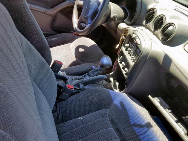 1G2NE52E3XM737181 - 1999 PONTIAC GRAND AM S SILVER photo 5