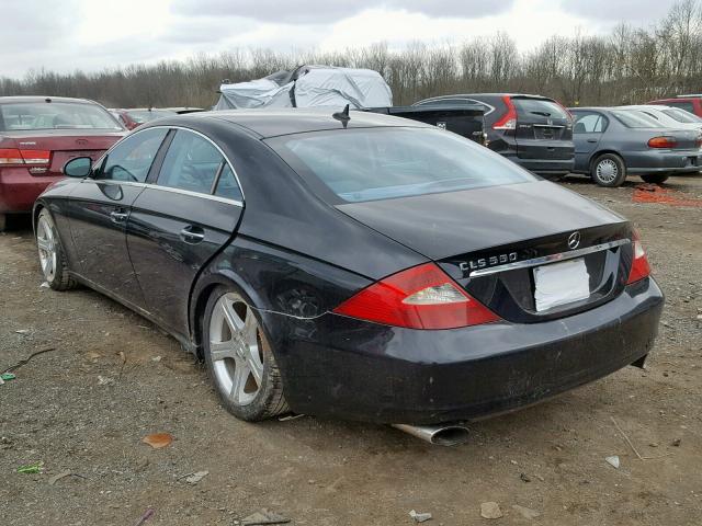 WDDDJ72X07A101891 - 2007 MERCEDES-BENZ CLS 550 BLACK photo 3