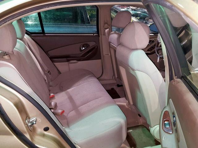 1G1ZS58F77F156365 - 2007 CHEVROLET MALIBU LS GOLD photo 6