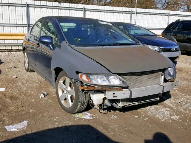 1HGFA16938L032052 - 2008 HONDA CIVIC EXL BLUE photo 1