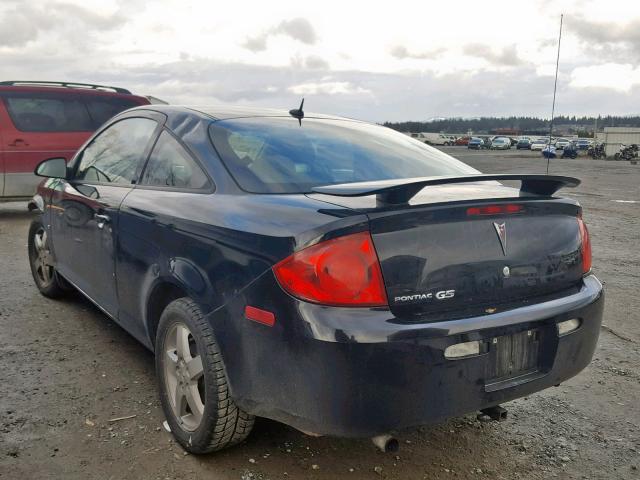 1G2AS18H597229815 - 2009 PONTIAC G5 BLACK photo 3