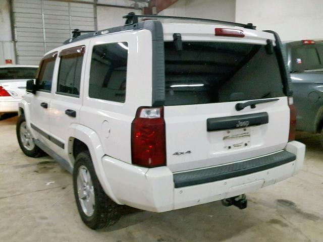 1J8HG48K86C330660 - 2006 JEEP COMMANDER YELLOW photo 3