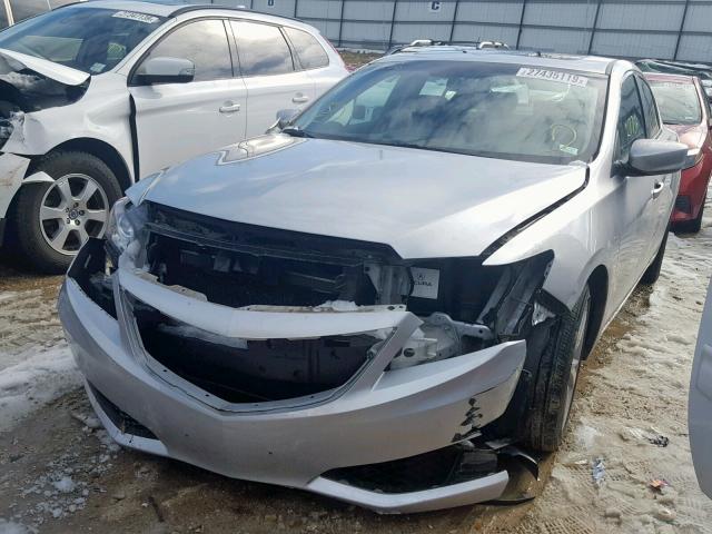 19VDE1F36FE008123 - 2015 ACURA ILX 20 SILVER photo 2