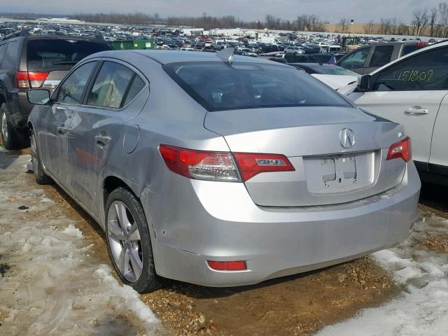 19VDE1F36FE008123 - 2015 ACURA ILX 20 SILVER photo 3