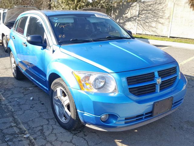 1B3HB48B68D757887 - 2008 DODGE CALIBER SX BLUE photo 1