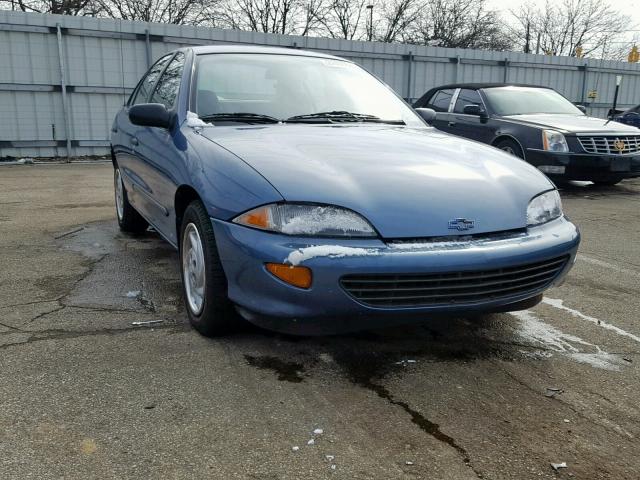 1G1JF5247W7249503 - 1998 CHEVROLET CAVALIER L BLUE photo 1