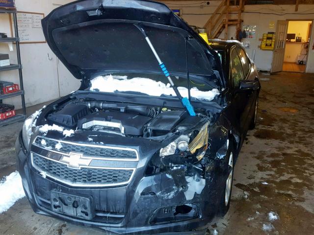 1G11C5SA3DF191486 - 2013 CHEVROLET MALIBU 1LT 黑色 照片 9