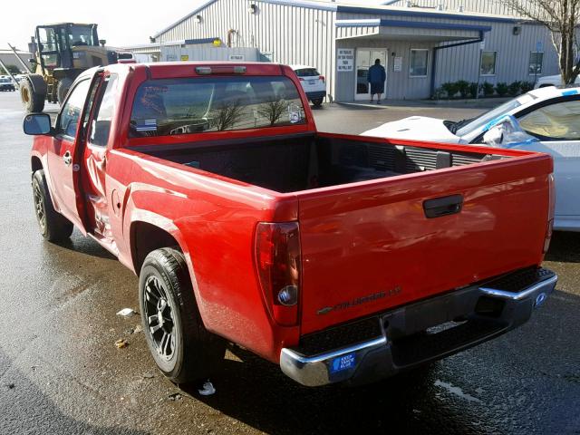 1GCCS199578123397 - 2007 CHEVROLET COLORADO RED photo 3