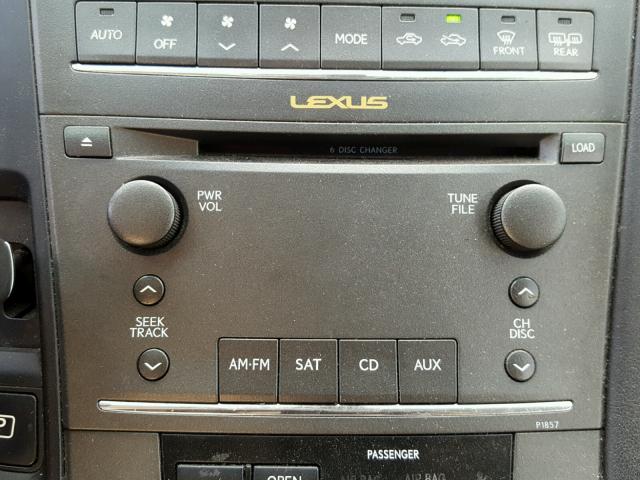 JTHBB1BA2B2044313 - 2011 LEXUS HS 250H WHITE photo 9