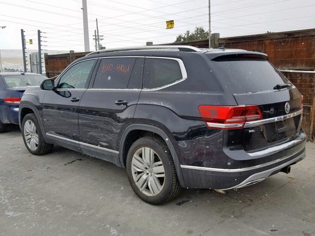 1V2NR2CA1JC543836 - 2018 VOLKSWAGEN ATLAS SEL Qara foto 3