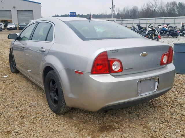 1G1ZG57B28F292517 - 2008 CHEVROLET MALIBU LS GRAY photo 3