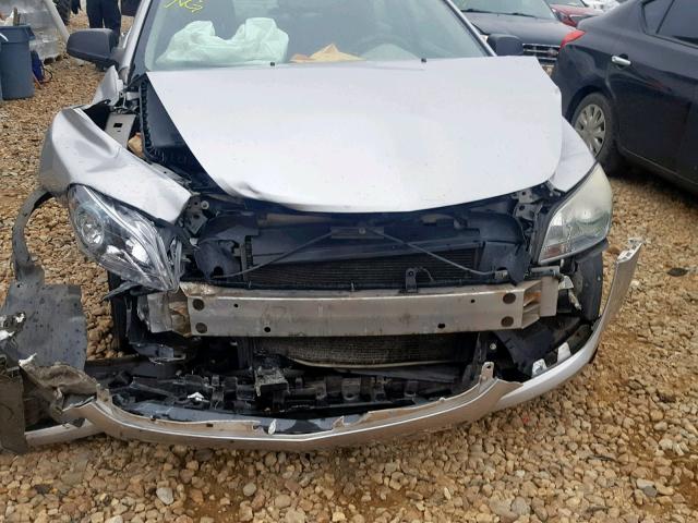 1G1ZG57B28F292517 - 2008 CHEVROLET MALIBU LS GRAY photo 9