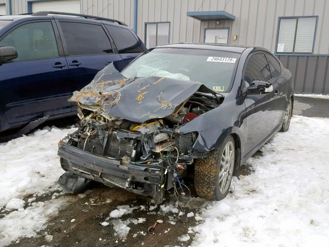 JTKDE177750039955 - 2005 TOYOTA SCION TC 灰色 照片 2