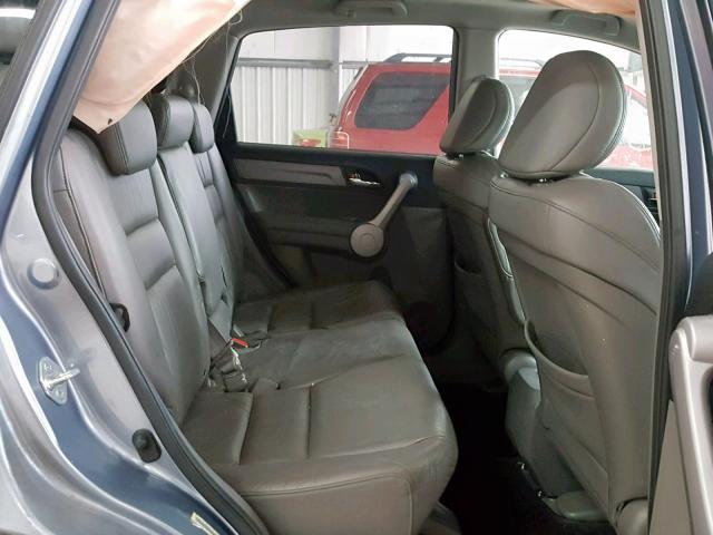 JHLRE38727C036473 - 2007 HONDA CR-V EXL BLUE photo 6