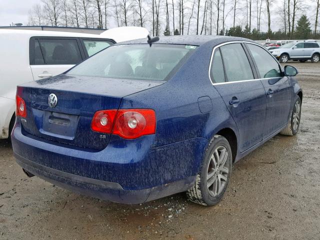 3VWSF71K66M765720 - 2006 VOLKSWAGEN JETTA 2.5 BLUE photo 4