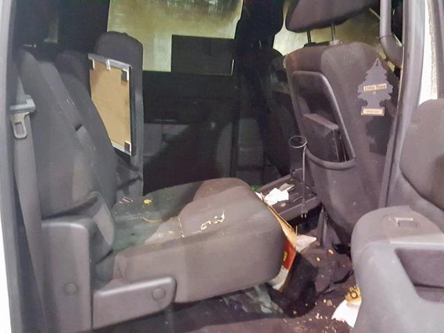 1GC1KXCG6DF173864 - 2013 CHEVROLET SILVERADO WHITE photo 6