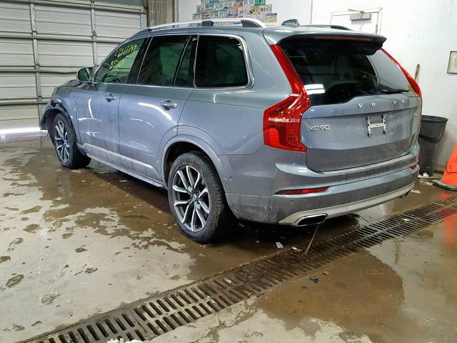 YV4A22PK3H1124977 - 2017 VOLVO XC90 T6 GRAY photo 3