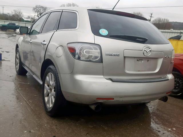 JM3ER293070112836 - 2007 MAZDA CX-7 SILVER photo 3